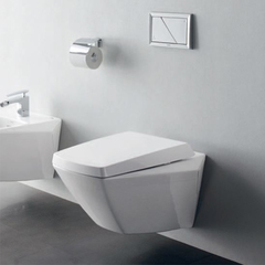 TOTO Jewelhex CW682E#XW Унитаз подвесной, 452x560x332мм, без сиденья (подходит: TC375CVK#W), CeFiONtect, цвет: белый (необходима манжета VRT0300) фото