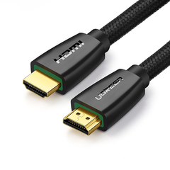 Кабель UGREEN HDMI Cable, 1м, черный HD118