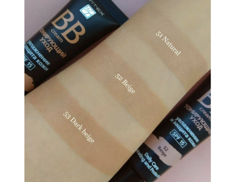 BB-крем Тонирующий уход SPF15 тон 52 Beige 30мл Витекс — фото 3