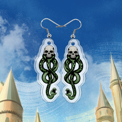 Акриловые серёжки "Harry Potter: Dark Mark"