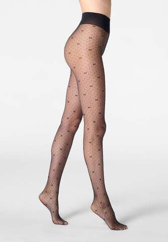 Прозрачные колготки c микроузором 20 den OROBLU GRACEFUL
