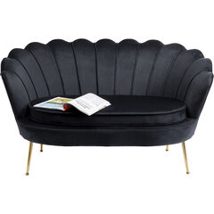 Диван двухместный Water Lily 2-Seater Black 132 см