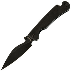 Фото Складной нож Daggerr Pelican All Black, сталь D2, рукоять G10