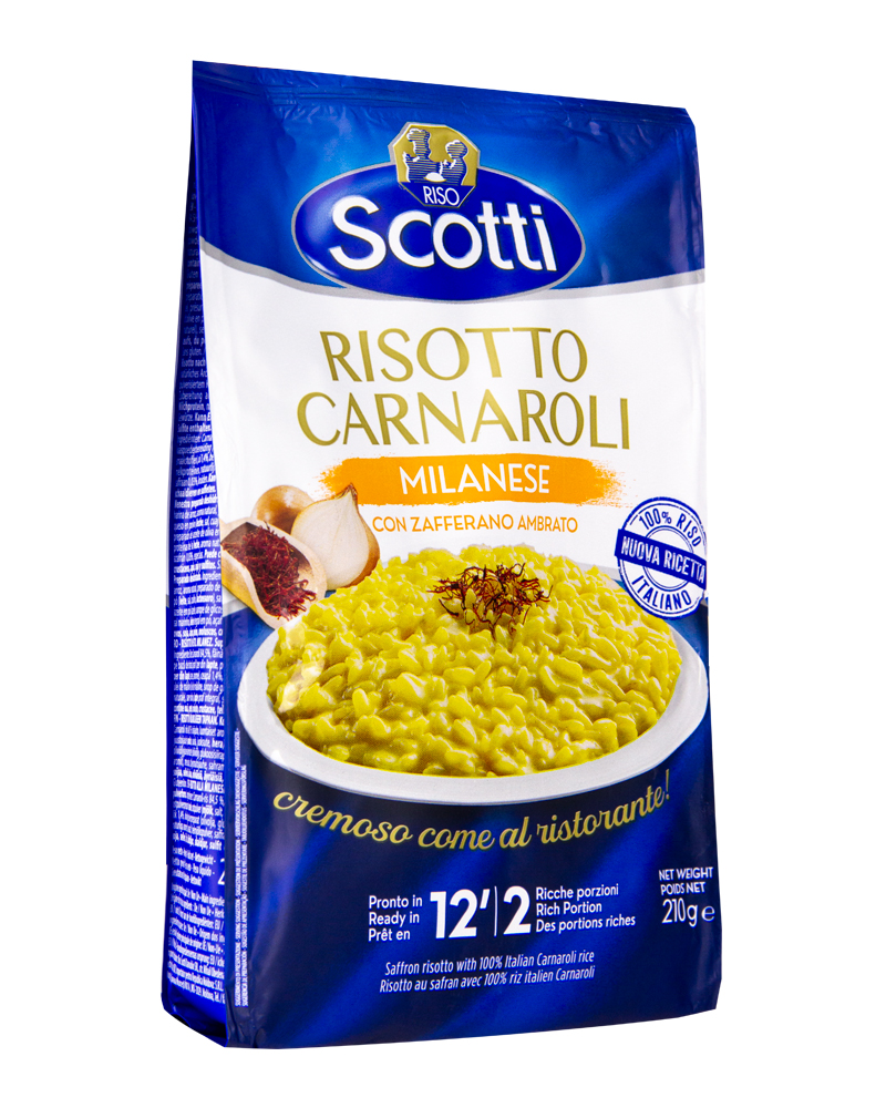 Ризотто Riso Scotti с шафраном 210 гр