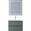 BelBagno KRAFT-750-2C-SO-VO База под раковину подвесная с фрезерованными ручками по всей длине фасада с двумя выкатн. ящ., Еловый Мат., 750x455x500