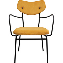 Стул с подлокотниками Viola Yellow