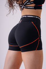 Шорты NEBBIA x Olympia High-Waist Shorts 937 Черные