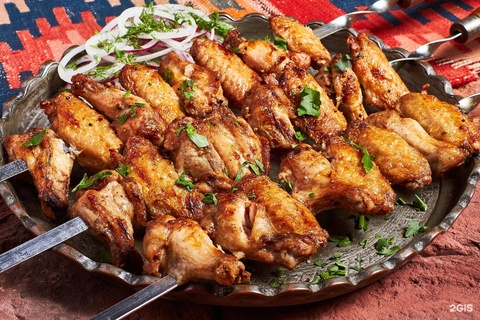 Куриные крылышки на мангале (1 кг.)
