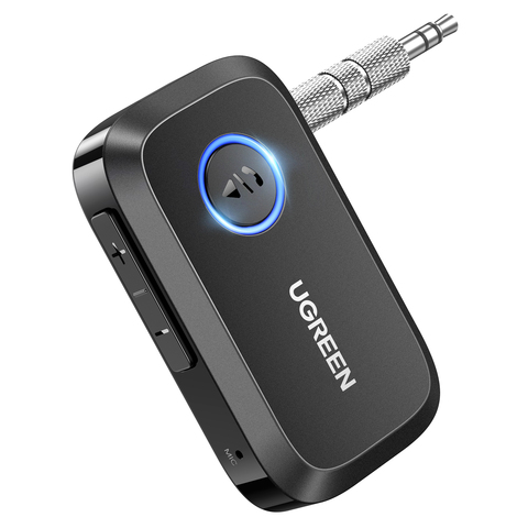 Ресивер Bluetooth UGREEN CM596 (90748) Car&Home Bluetooth 5.3 Receiver  Audio Adapter, черный