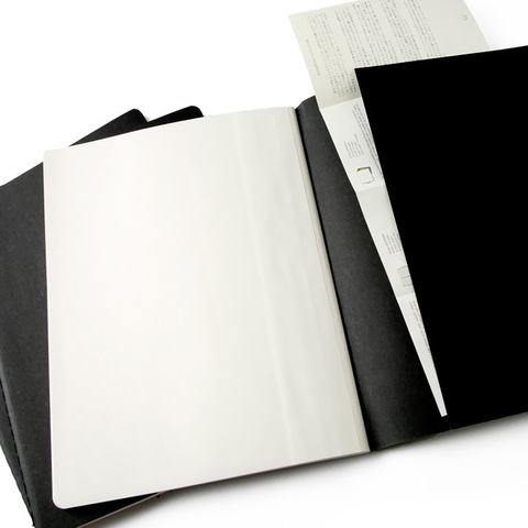 Набор 3 блокнота Moleskine Cahier Journal XL, цвет черный, в линейку