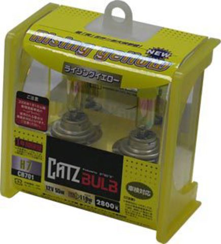 Газонаполненные лампы CATZ H7 CB701 (2800К) Газонаполненные лампы CATZ H7 CB701 (2800К)