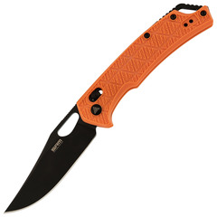 Фото Складной нож SRM Retreiver 9201, сталь 8Cr13MOV Blackwash , рукоять Orange FRN