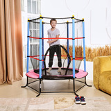 Батут детский DFC SMRKIDS 55" с сеткой, PINK фото №14