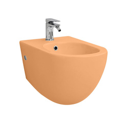 ArtCeram File 2.0 FLB001 13 00 ARANCIO CAMMEO Биде подвесное, цвет: оранжевый фото