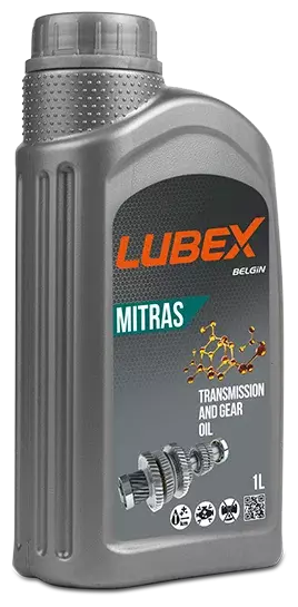 Трансмиссионное масло LUBEX MITRAS AX HYP 80W-90 GL-5 минеральное 1л