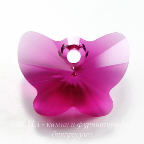 6754 Подвеска Сваровски Бабочка Fuchsia (18 мм) ()