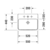 Duravit ME by Starck 2335550000 Раковина