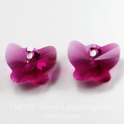 6754 Подвеска Сваровски Бабочка Fuchsia (18 мм) ()