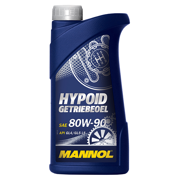 Трансмиссионное масло Mannol Hypoid 80W90 GL-4/GL-5 LS минеральное 1л