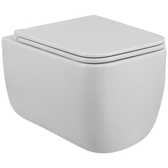 BelBagno Luce BB076CH-TOR/SC Унитаз подвесной безободковый, с сиденьем дюропласт soft close, цвет: белый фото