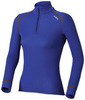 Odlo Warm женская термофутболка с длинным рукавом синяя - 1