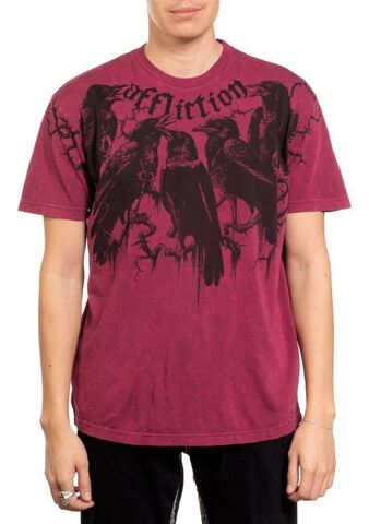 Футболка CROWS Tee BULV Affliction