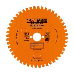 Диск по стали 210x30x2,2/1,8 0° FWF Z=48 CMT 226.048.08M