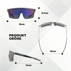 Очки спортивные Rockbros Polaric 14110028002 grey-violet - 2