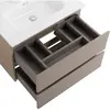 BelBagno KRAFT 39-700/390-2C-SO-СO База под раковину подвесная с фрезерованными ручками по всей длине фасада с 2 выкатн. ящ.,Бежевый Мат.,700x395x500