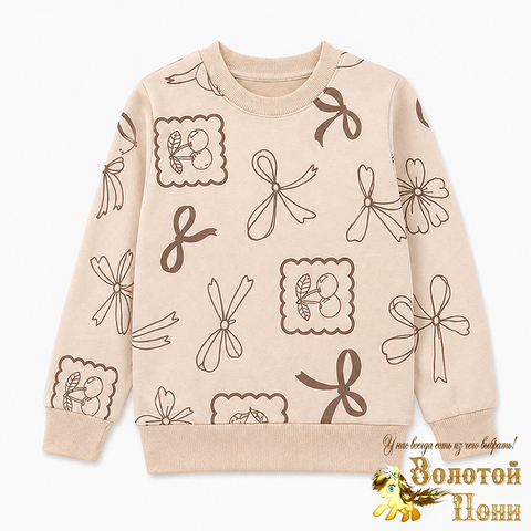 Свитшот хлопок д (3-7) 260916-BK1859T.1