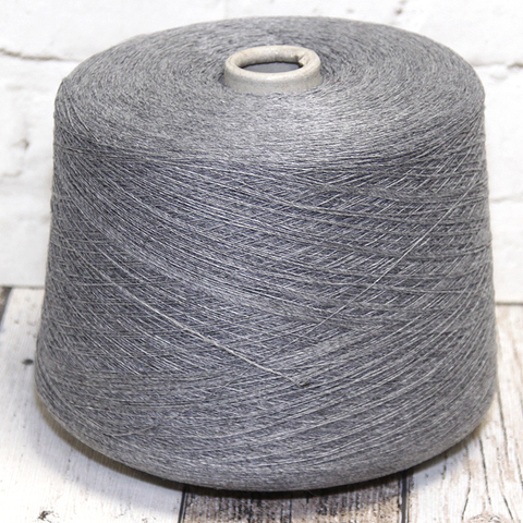 Смесовка с кашемиром (5%) NEW MILL DANIEL 1/1450 серый меланж