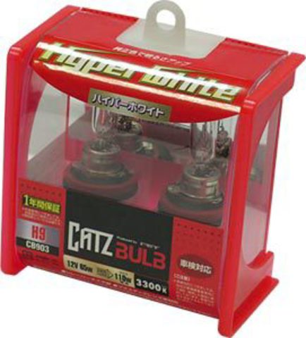 Газонаполненные лампы CATZ H9 CB903 (3300К) Газонаполненные лампы CATZ H9 CB903 (3300К)