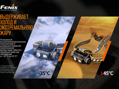 Фонарь налобный Fenix HМ60R 1300lm аккумуляторный