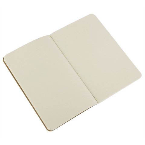 Набор 3 блокнота Moleskine Cahier Journal Pocket, цвет бежевый, без разлиновки