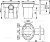 Alcaplast AKS1Z Воронка с шариком для сбрасываемого конденсата