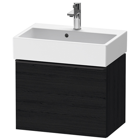 Duravit D-Neo DE422901616 Тумбочка подвесная компакт, 440x584x372, 1 ящик, цвет: Black Oak
