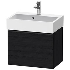 Duravit D-Neo DE422901616 Тумбочка подвесная компакт, 440x584x372, 1 ящик, цвет: Black Oak фото