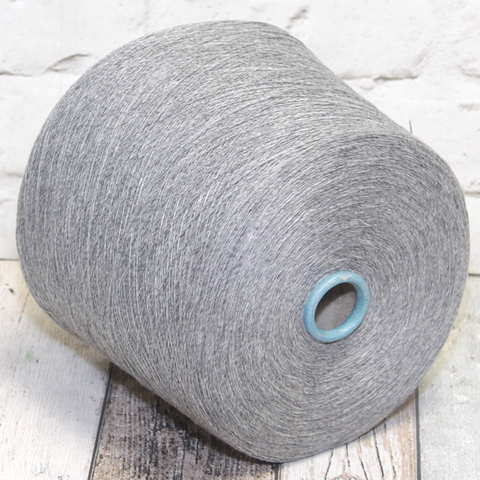 Смесовка с кашемиром (10%) NEW MILL VELOX 1/14.5 серый меланж