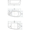 Allen Brau Priority 2.31002.21/PGM Акриловая ванна, 170x80, цвет: серый
