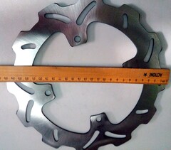 Диск для Yamaha YZ 125/250 / YZ X 125/250 / WR 125/250 и другие, дизайн 1 / Тормозной / Задний