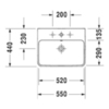Duravit ME by Starck 2335550030 Раковина