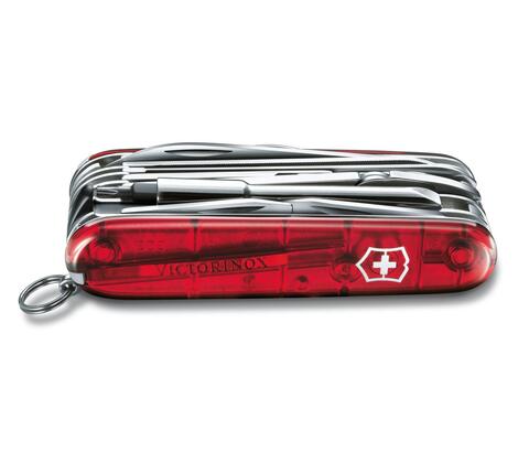 Нож складной Victorinox CyberTool 41, 91 mm, Translucent Blue (1.7775.T2)