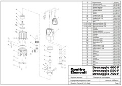 Двигатель эл. QUATTRO ELEMENTI D750F (771-558-000)