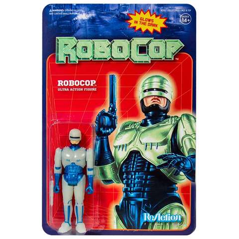 Коллекционная фигурка Super7 Robocop: Robocop (Glowing in the Dark)