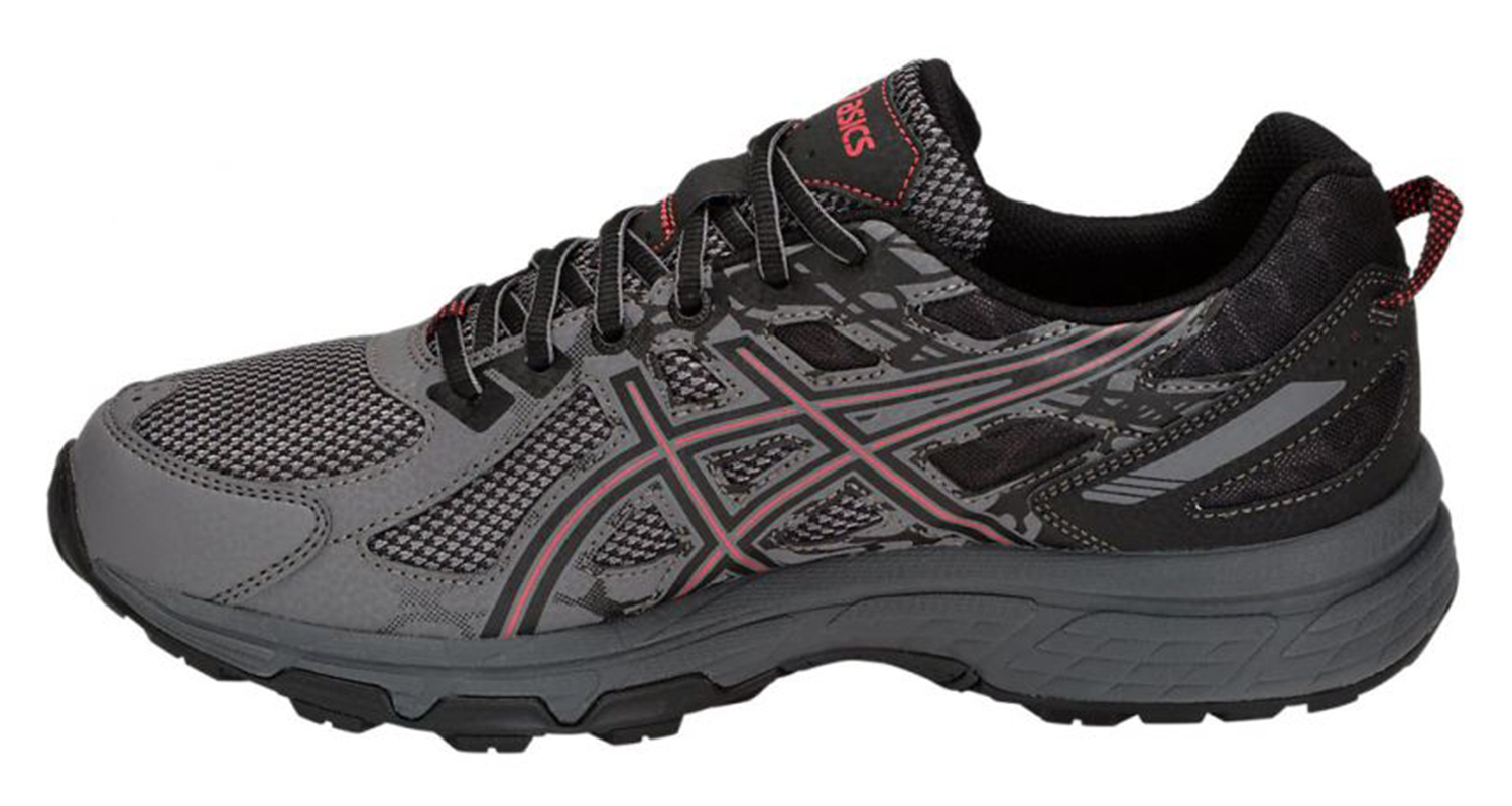 Asics Gel Venture 6 мужские кроссовки-внедорожники для бега серые - 5