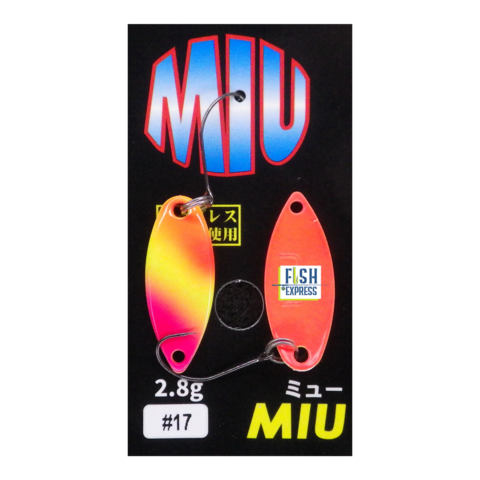 Блесна колеблющаяся на форель MIU LTD 2.8гр #17