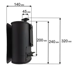 Глушитель DDE G330 - 53100-G2A1-12B3 (919-938-081)