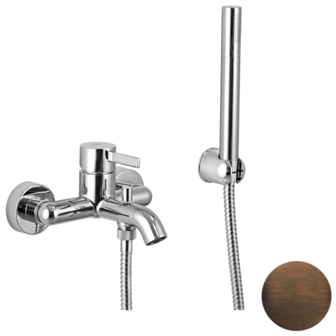Remer MC02BR Смеситель для ванны Remer Metrica MC02BR, бронза масляная