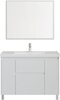 Aquanet 365919 Тумба с раковиной Nova Lite 2.0 110 напольная цв. белый глянец (365919)