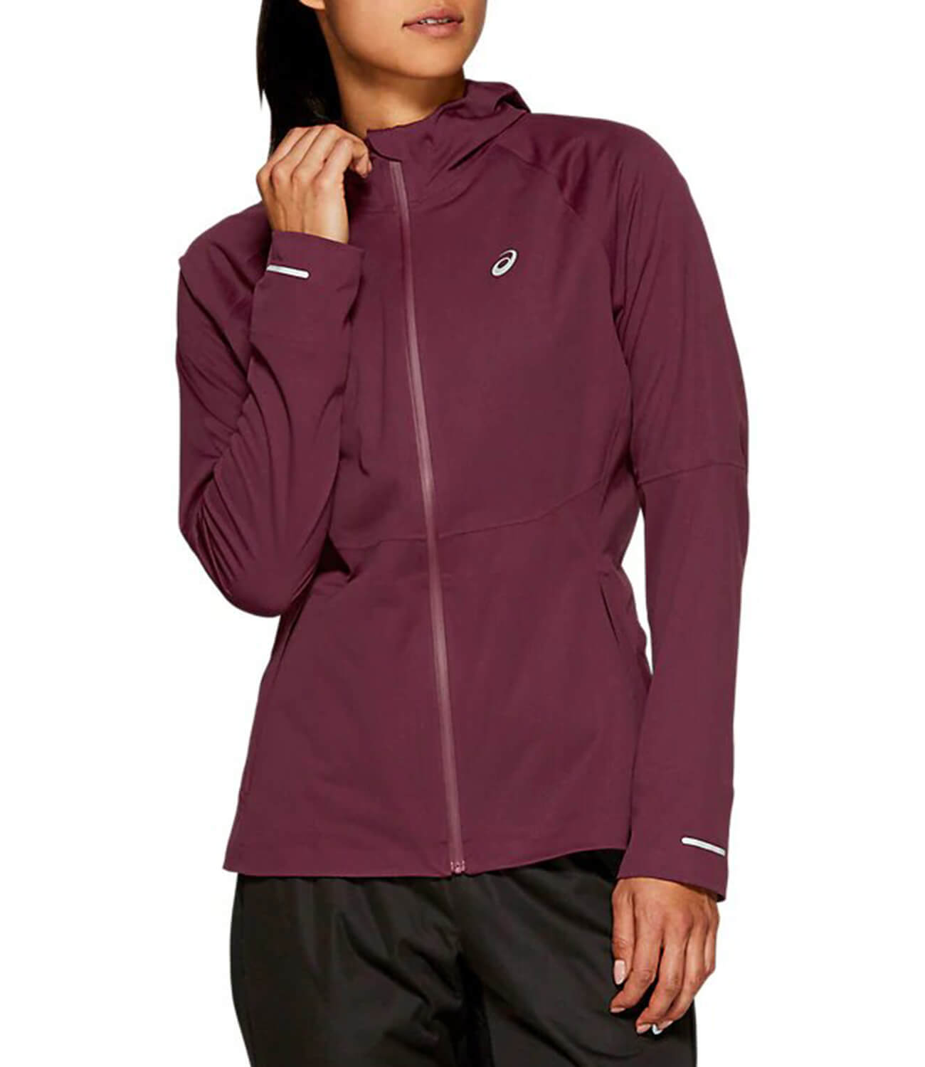 Asics Accelerate Jacket куртка для бега женская фиолетовая